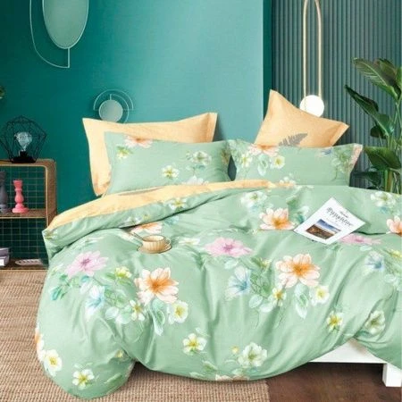 КПБ 1,5сп сатин Твил (под.215*150, пр.215*150, нав. 70*70*2) (Т25-0423)