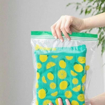 Пакеты универсальные с двойным замком 50 шт в уп. 20,5*20,5см , 24*26,5см "Лимон, ананас" PATERRA