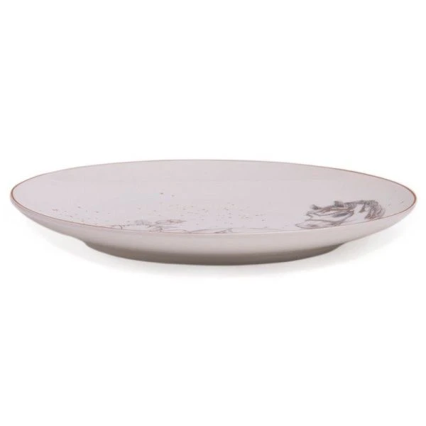 Тарелка мелкая 20,5см фарфор Top Style десертная (24)