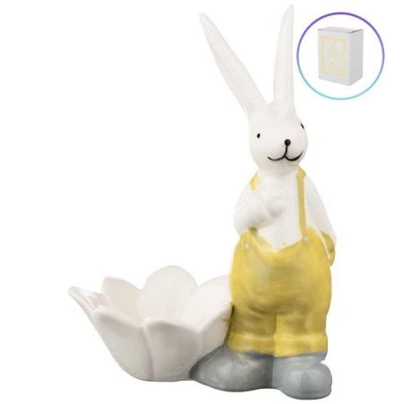Подставкдля яйца Кролик 9*6*12см фарфор (72)