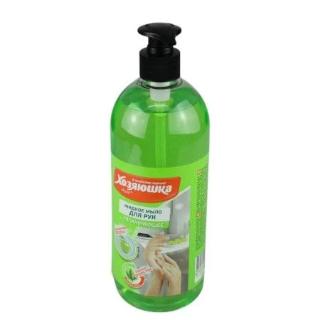 Мыло жидкое 850мл ХОЗЯЮШКА Мила» яблоко (10)