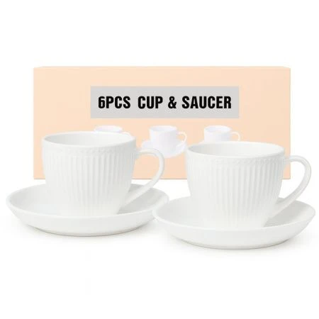 Чайный набор 12пр фарфор на 6 персон 230мл JC-17790 (8) Чайный набор 12пр фарфор на 6 персон 230мл JC-17790 (8)