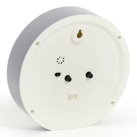 Будильник 15см кварц РУБИН Агапантус светло-серый (20)