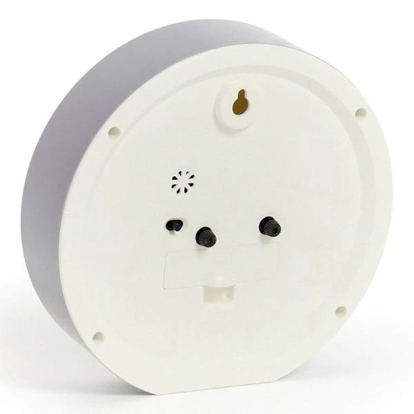 Будильник 15см кварц РУБИН Агапантус светло-серый (20)