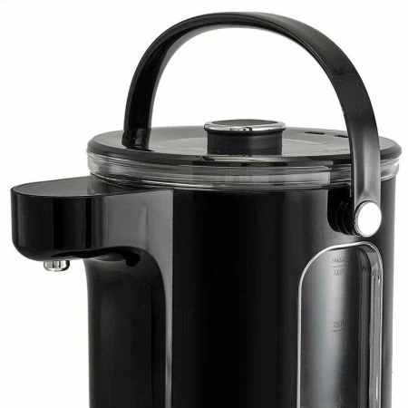 Чайник-термос 3л стекло DЕLTA LUX DE-1701 LCD дисплей, 1600 Вт, 13 режимов поддерж. t, черный  (4)