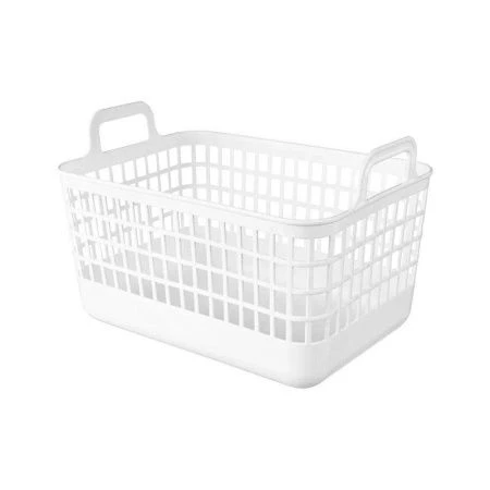Корзина 12л 320*224*210мм пластик KOBO белая (16)