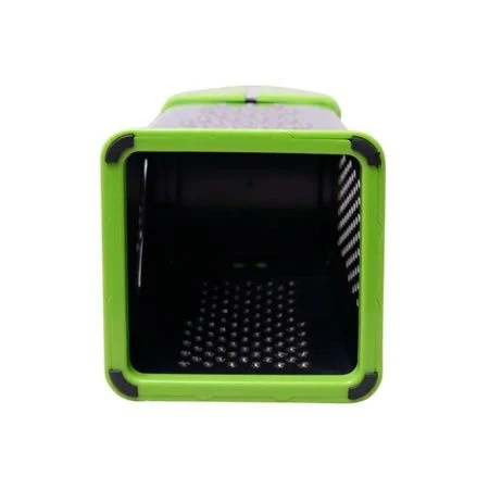 Терка 4 гранная 21см нерж.сталь с пласт.ручкой контейнером на антискользящей основе (12/72)