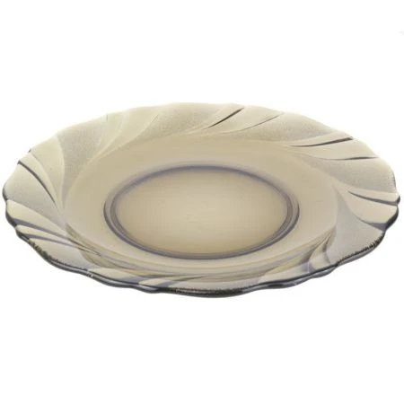 Тарелка мелкая 21см стекло ALTA MAREA дымка обеденная (6/24)