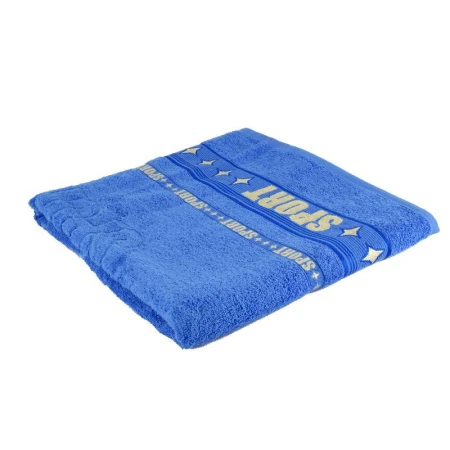 яяяПолотенце 50*80 СПОРТ 075 синий яяяПолотенце 50*80 СПОРТ 075 синий