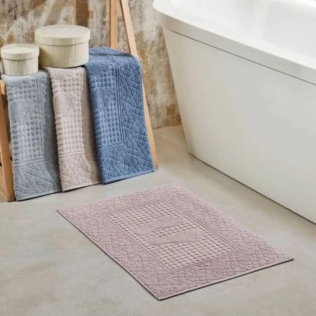 Полотенце махровое 50*70см жаккард PHILIPPUS для ног MABEL 600гр A431 (4)