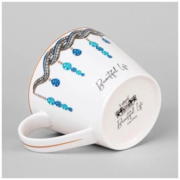 Кружка 450мл фарфор BEAUTIFUL LIFE (24)