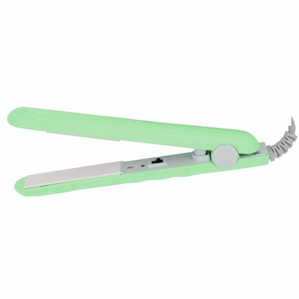 Выпрямитель для волос пластик IR-3185 мощность 25Вт, керам.пластины салатовый (10)