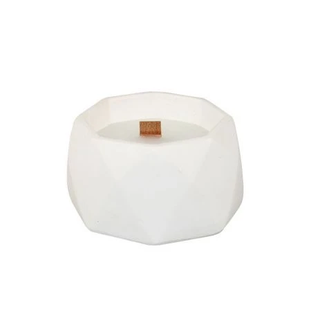 Свеча парафин в подсвечнике большом цветном (18)