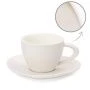 Чайный набор 2пр фарфор ROCK WHITE на 1 персону 200мл DM8016 (6)