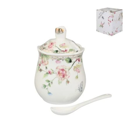 Банка для меда 320мл фарфор СТЕФАНИЯ подар.уп. 176-42014 (24) Банка для меда 320мл фарфор СТЕФАНИЯ подар.уп. 176-42014 (24)