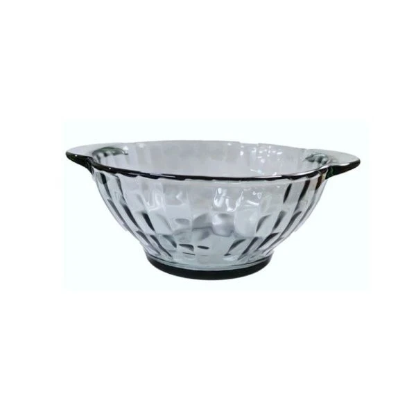 Бульонница 510мл стекло BLACK DIAMOND с ушками (12)