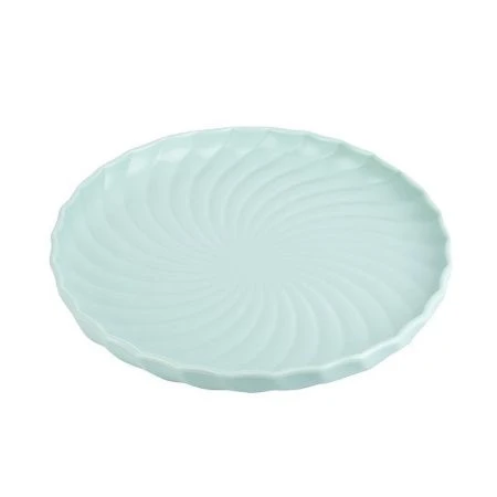 Блюдо 26см фарфор Fresh Taste. Light green (16)