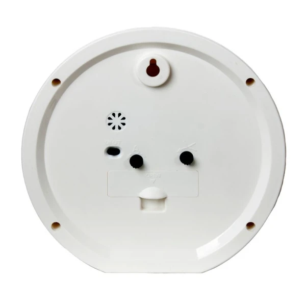 Будильник 15см кварц РУБИН Классика белый (20)