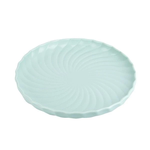 Блюдо 26см фарфор Fresh Taste. Light green (16)