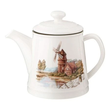 Чайник заварочный 1200мл 21см фарфор Family House (12)