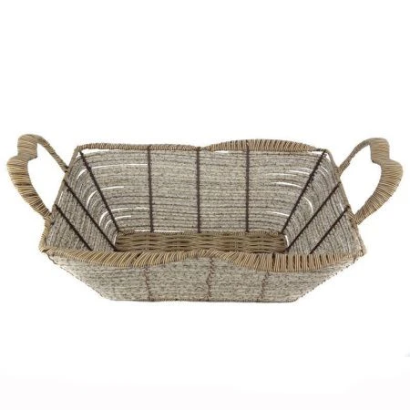 Корзина плетеная пластик 30*27*11см 017T020 JC-12219 (120)