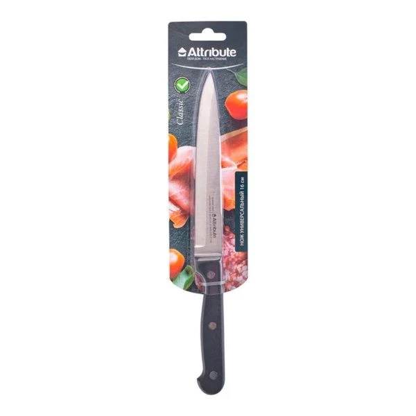 Нож универсальный 16см нерж.сталь CLASSIC AKC117 (12/6/72)