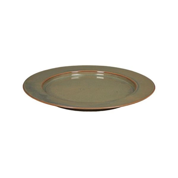 Тарелка мелкая 31,5см фарфор GOURMET COLORE сине-зеленый [LQ-QK15173F-YB001] (6)