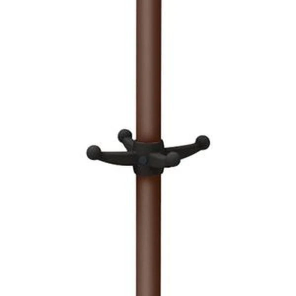 Вешалка напольная 6 крючков 700*700*1800мм металл КОМФОРТ медный антик ВК6