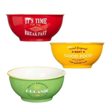 Салатник 520мл 14см фарфор ENAMEL STYLE CN1674 (3/24) ВЫВОД