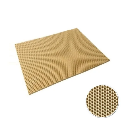 Коврик ячеистый 50*67см ЭВА СОТЫ бежевый (10)