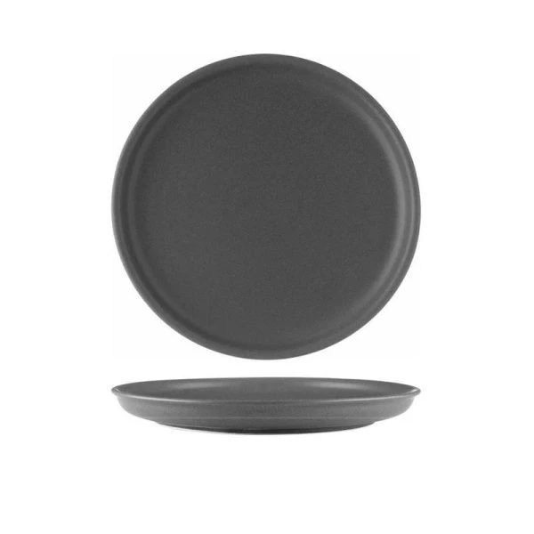 Тарелка мелкая 26см керамика BILLIBARRI HAPPY MUMMY серая (6/18)