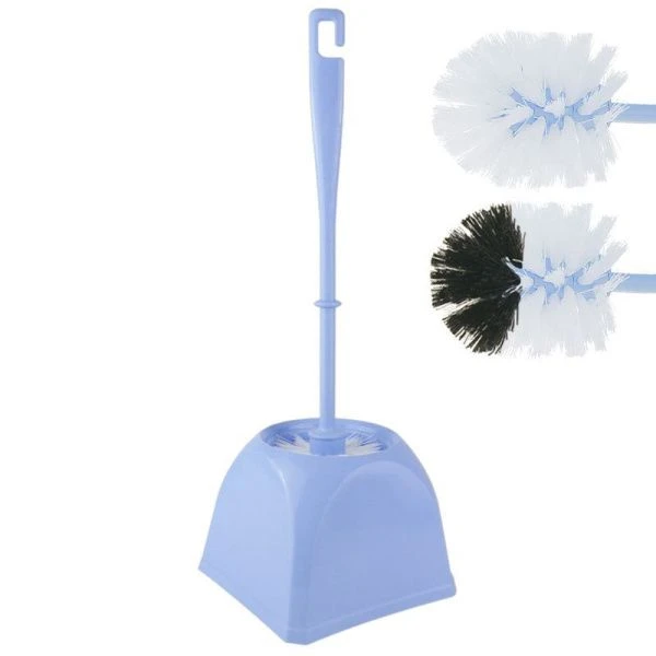 Ершик туалетный КВАДРАТ голубой (25)