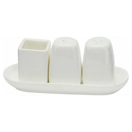 Набор для специй 2пр фарфор Ilona (солонка, перечница) WL-996005/SP (2/24)