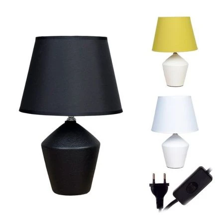 Лампа настольная с абажуром керамика 34см YM220312 (24)