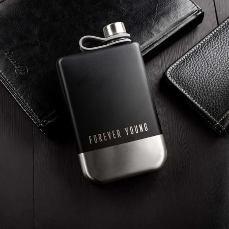 Фляжка нерж.сталь 240мл Forever young подар.уп.