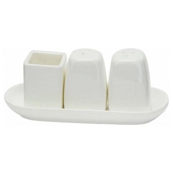 Набор для специй 2пр фарфор Ilona (солонка, перечница) WL-996005/SP (2/24)