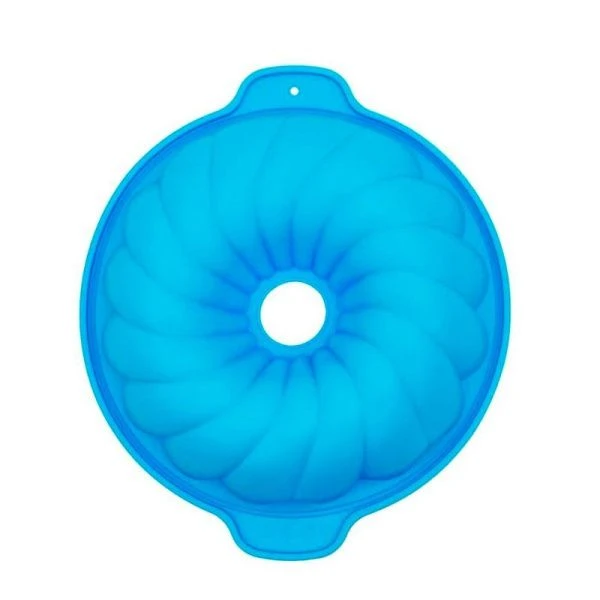 Форма для выпечки силикон 28*25*5см с ручками КЕКС № 2 КТ-S-303 (60)