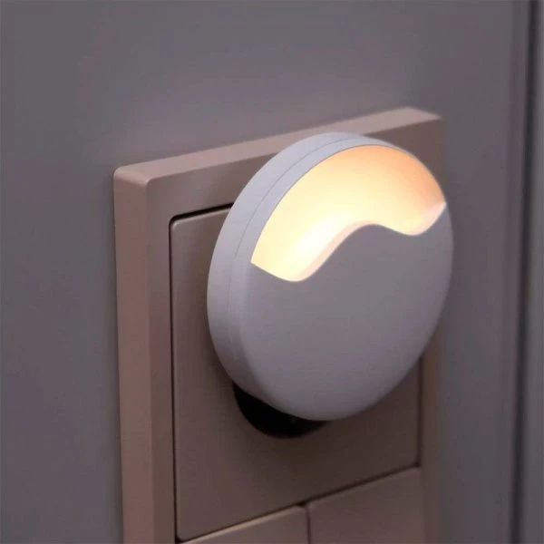 Ночник с датчиком освещенности Круг2 , работает от сети СТАРТ (10/100)