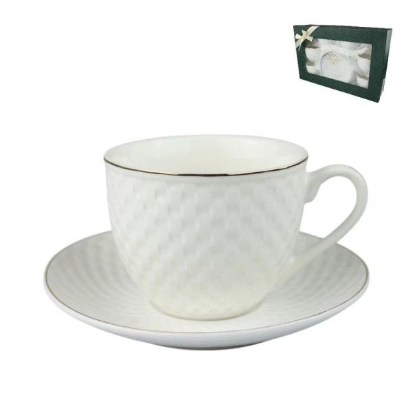 Чайный набор 12пр фарфор на 6 персон 230мл (8) 202338