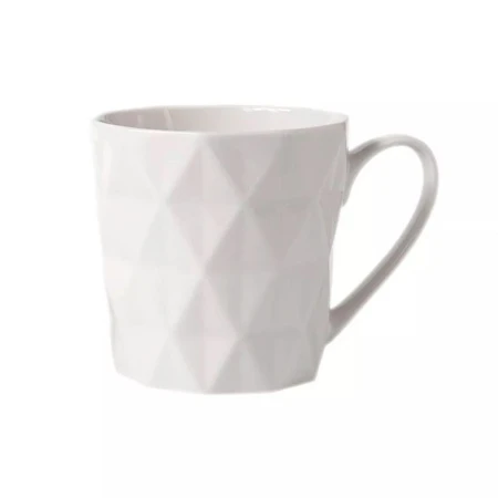 Кружки набор 4пр 380мл фарфор Nova белый Геометрия подар.уп. MW475-DI0429 (4)