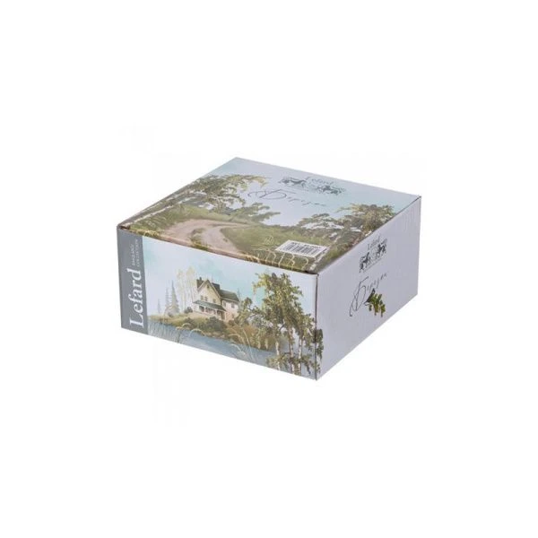 Чайный набор 2пр фарфор БЕРЁЗКИ на 1 персону 300мл подар.уп. (24)