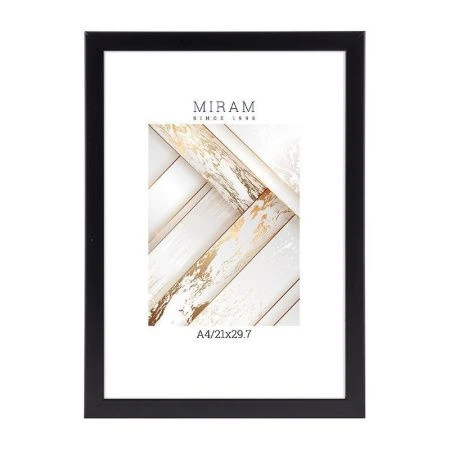 Фоторамка с ножкой 21*29,7см пластик 641877-A4 (12)