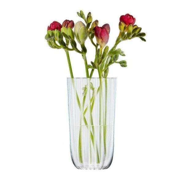 Ваза для цветов h19см d10,5см стекло Магия  (6)