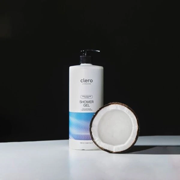 Гель для душа 1000мл Кокос Mariee CLERO Professional CSG-CCT1 (6)