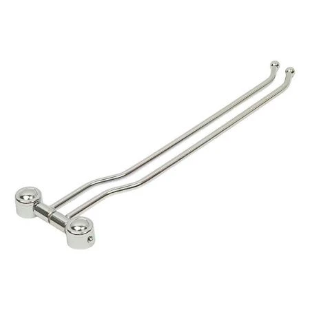 Держатель для полотенца двойной 46*12*2см металл РЫЖИЙ КОТ B0924 (24)