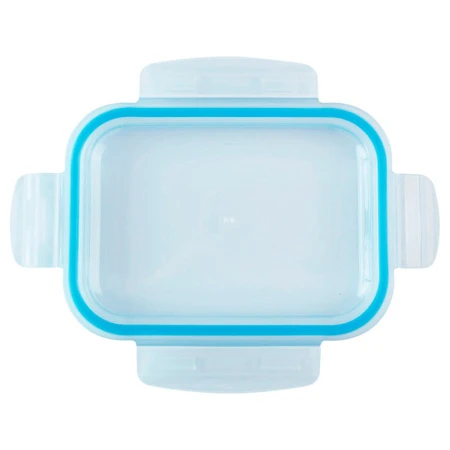 Контейнеры пищевые набор 3шт 0,37/0,64/1,04л стекло прямоугольные синие ТМ Appetite SL3RB (8)