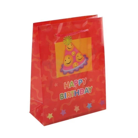 Пакет пластик 16*12*5,5см С днем рождения JC-1951/D-24 (1800)