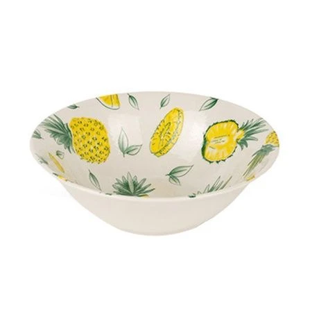 Салатник 360мл 15см фарфор АНАНАСЫ круглый (12/96)