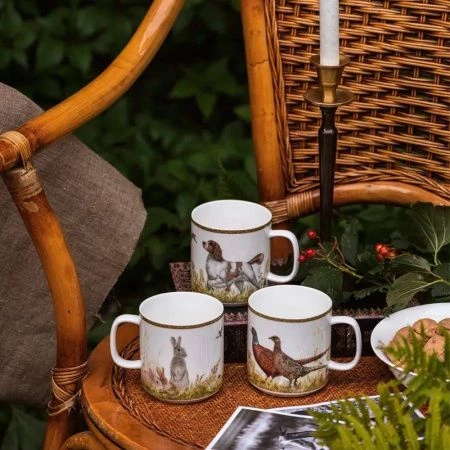 Кружка 400мл фарфор ОХОТА (24/36)