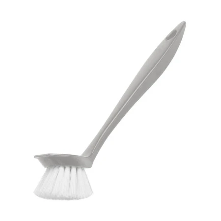 Щетка для посуды 23см пластик Etna с прямой ручкой серая (36) 221223535/03
